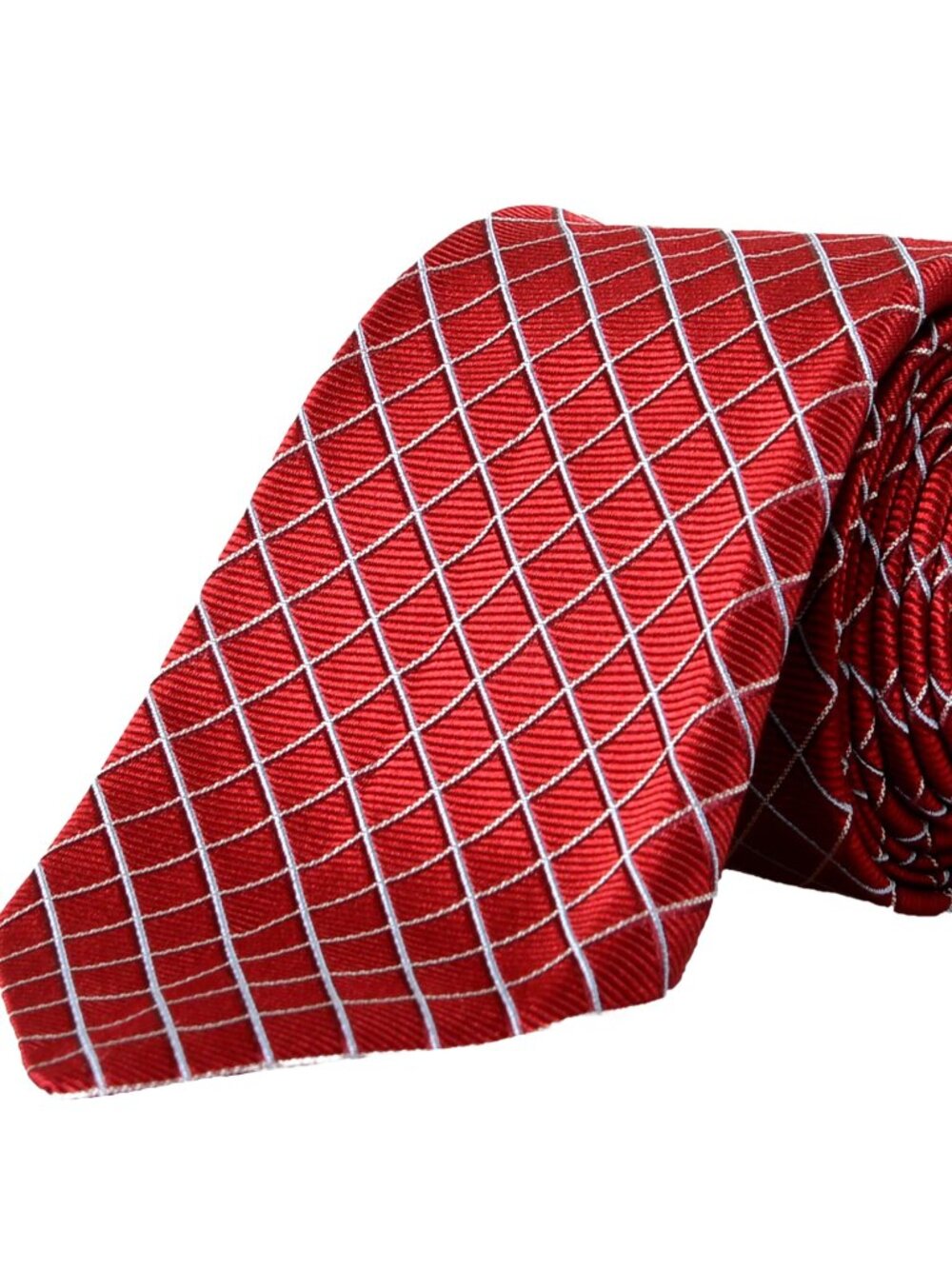 Hugo Boss Men's "Tie 7.5 cm" Multi-Color Geometric Print 100% Silk Tie